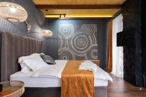 une superbe chambre d'hotel