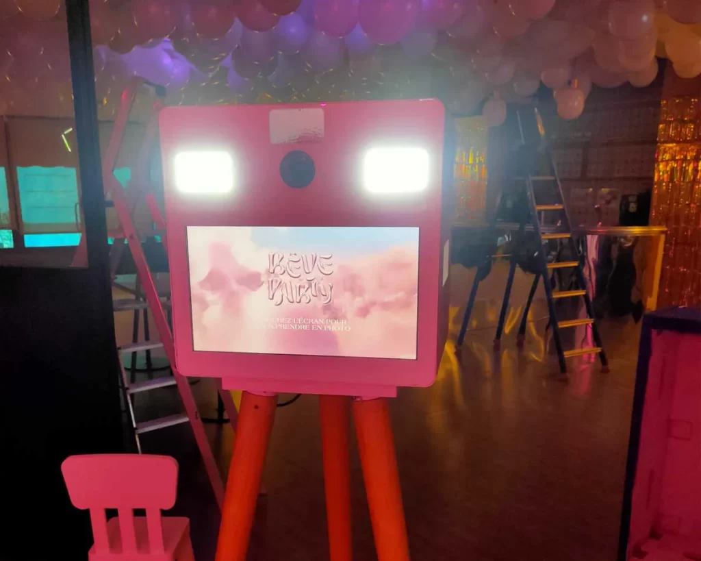 photobooth pour une soirée