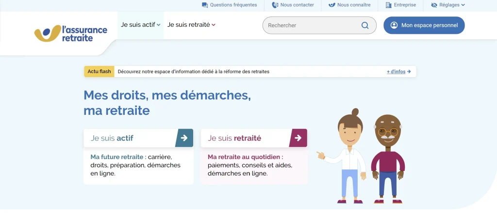 assurance retraite site pour auto entrepreneur