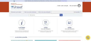 site de l'urssaf pour micro entreprise