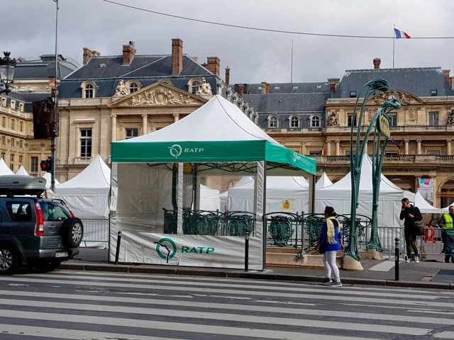 Barnum professionnel vert et blanc