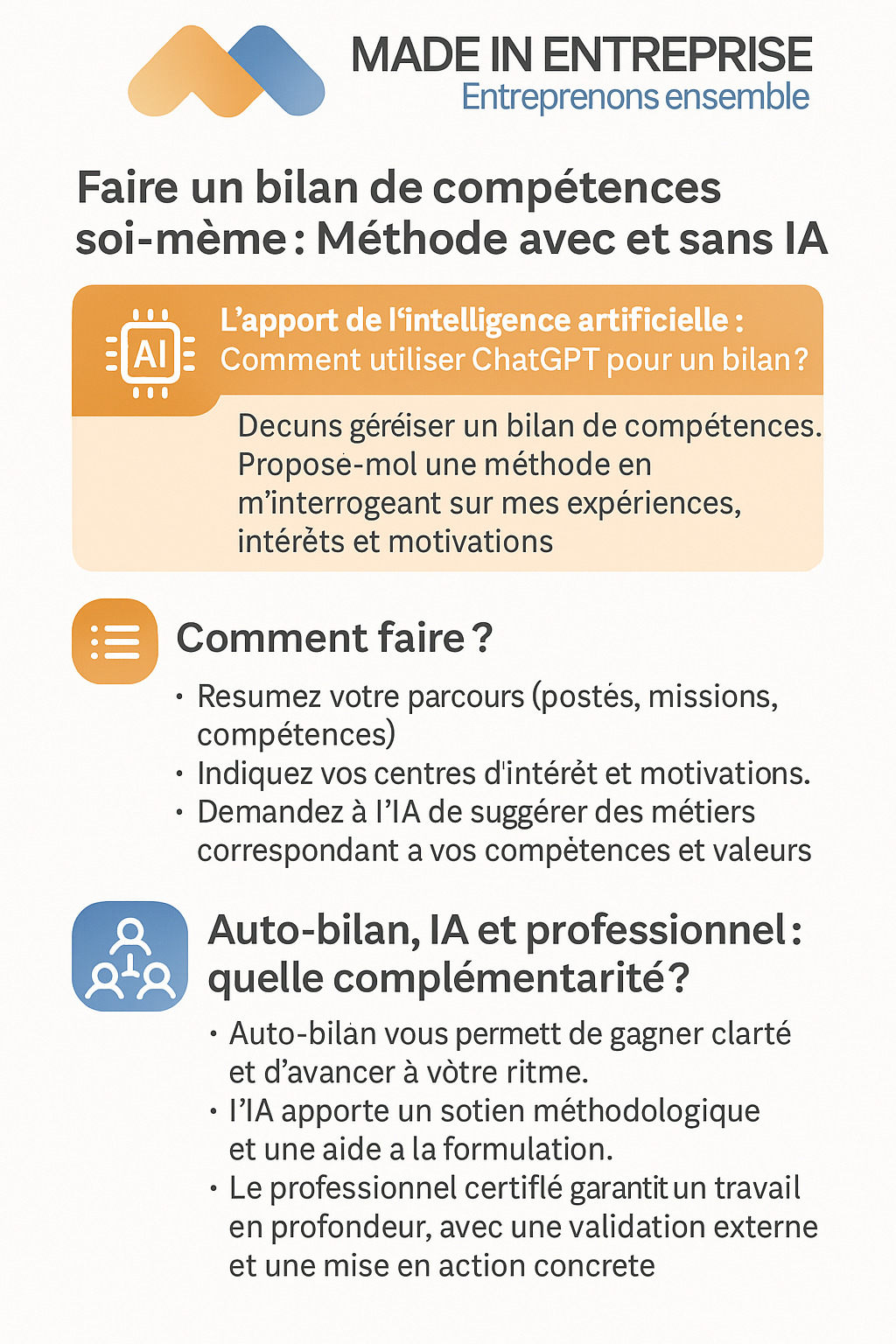 Faire son bilan de compétences seul : méthodes et outils avec ou sans ...