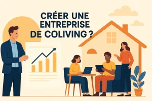image illustrant un créateur de coliving