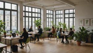 un bel espace partagé