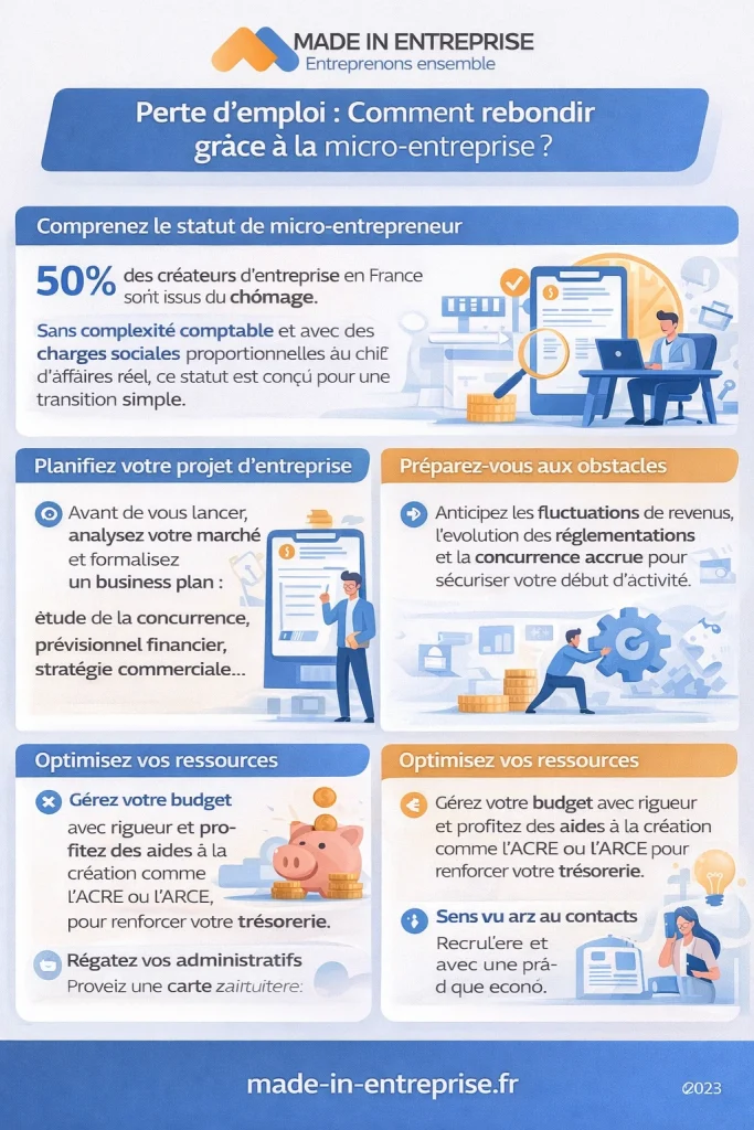 une infographie sur la création