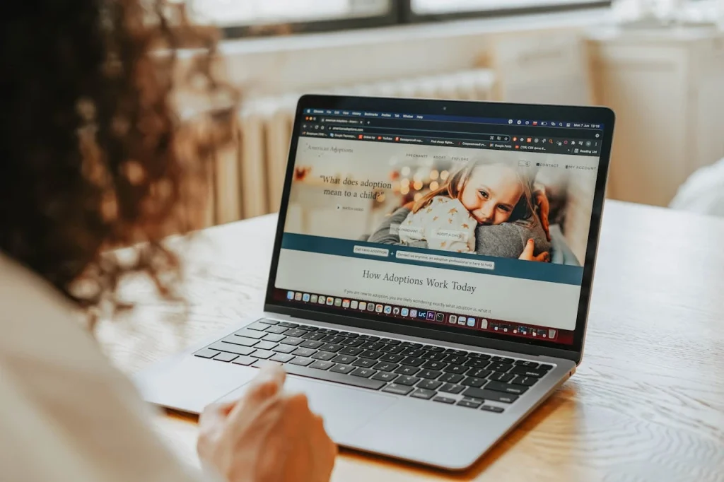 un site sur un pc