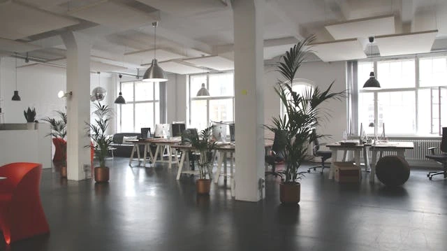 Des locaux d'entreprise