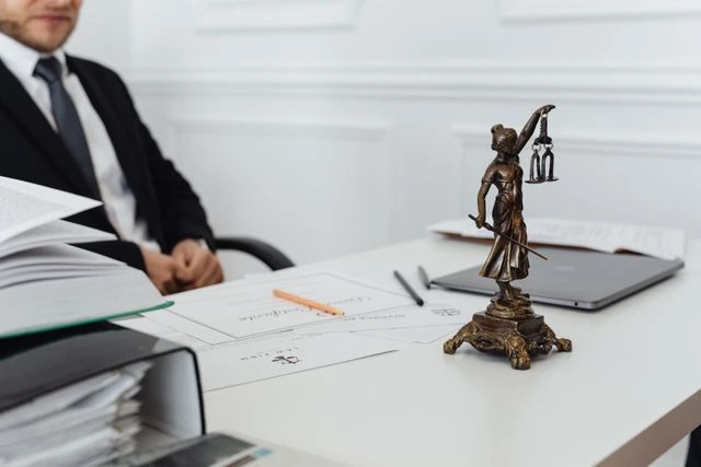 un bureau de juriste