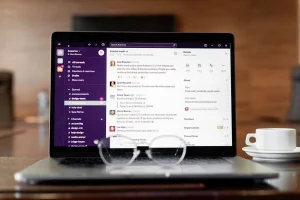 une messagerie mail ouverte sur un pc