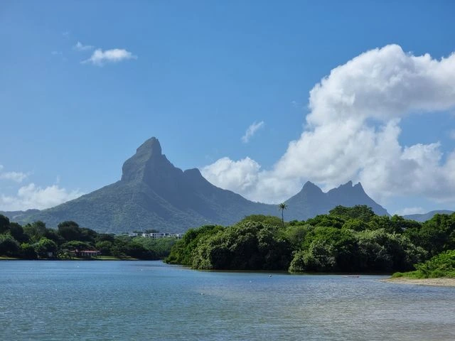 une belle photo de l'ile Maurice