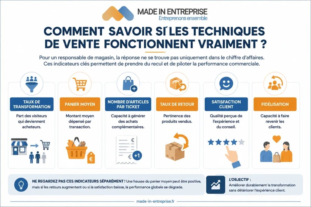 infographie sur comment savoir si ses ventes augmentes dans un magasin physique