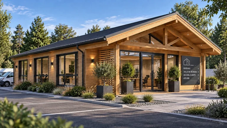 un chalet pour une entreprise