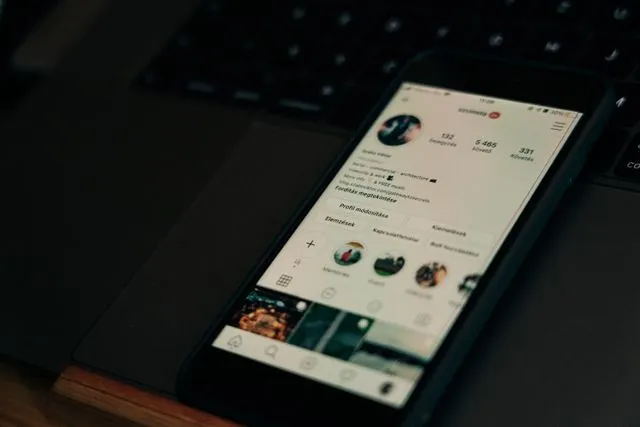 un profil instagram